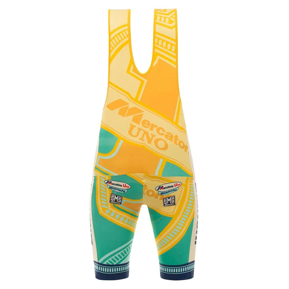 Santini MERCATONE UNO Design Erkek Askılı Bisiklet Taytı RE1071MAX7ME