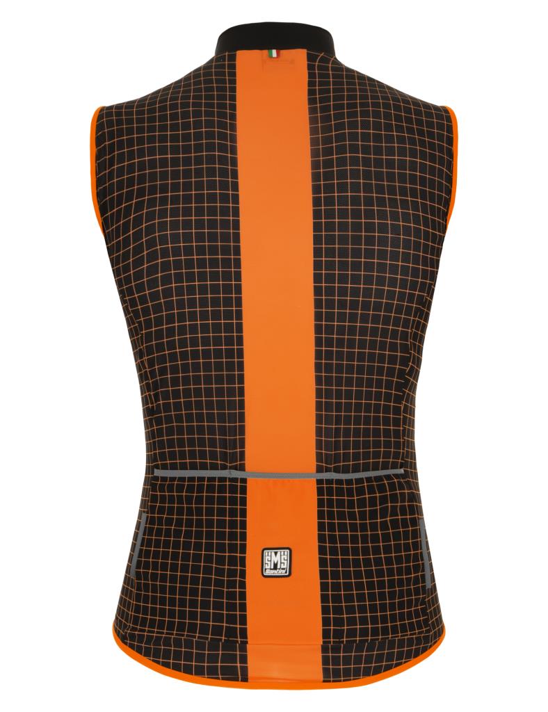 Santini Nebula Men's Foldable Windbreaker Vest 1W54275NEBUL