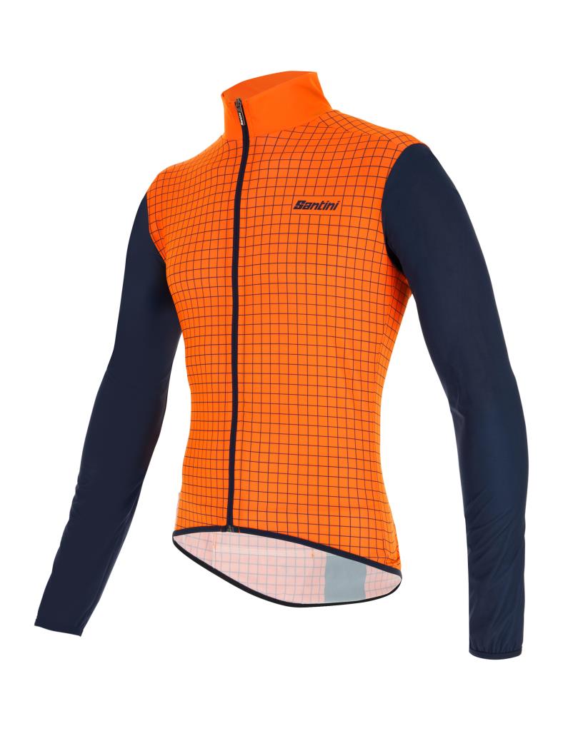 Мужская ветровка для велоспорта Santini NEBULA 1W33275NEBUL