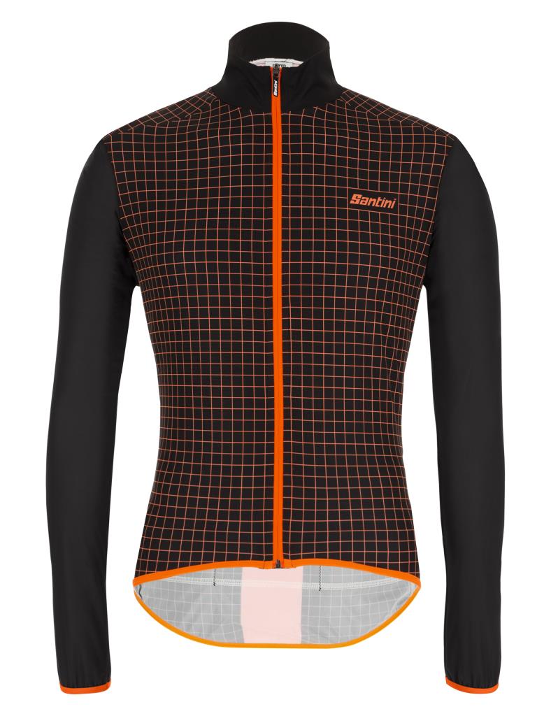 Мужская ветровка для велоспорта Santini NEBULA 1W33275NEBUL
