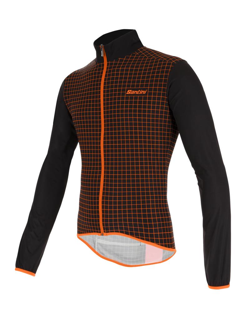 Мужская ветровка для велоспорта Santini NEBULA 1W33275NEBUL