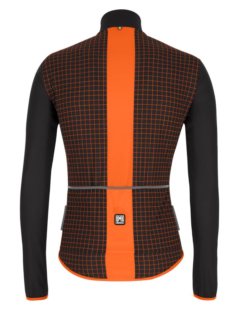Мужская ветровка для велоспорта Santini NEBULA 1W33275NEBUL