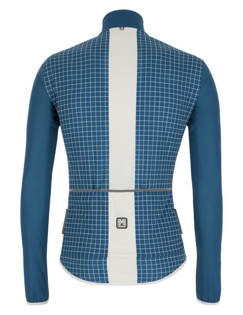 Мужская ветровка для велоспорта Santini NEBULA 1W33275NEBUL