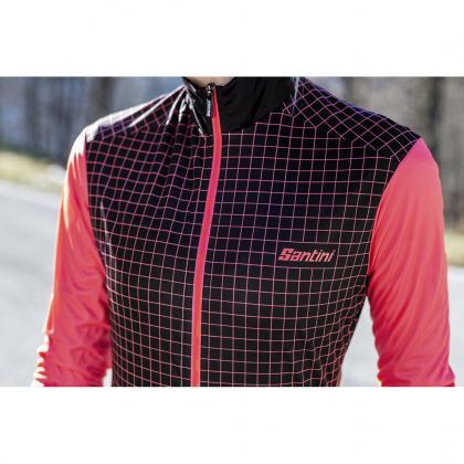 Santini NEBULA Women's Windbreaker Cycling Jacket 1W332L75NEBUL