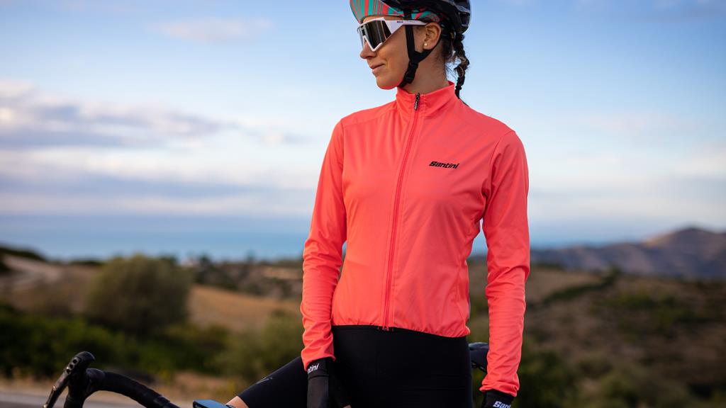 Santini Nebula Puro Women's Raincoat Jacket 2W332L75NEBULPURO