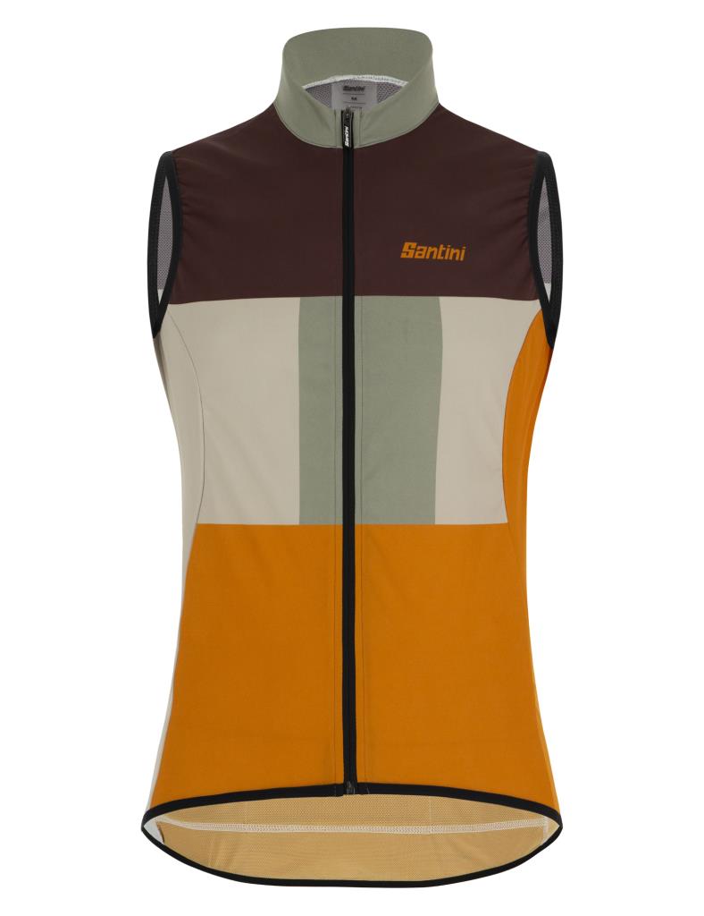 Santini Nebula Terranova Men's Windbreaker Vest 0M54275TNOVA
