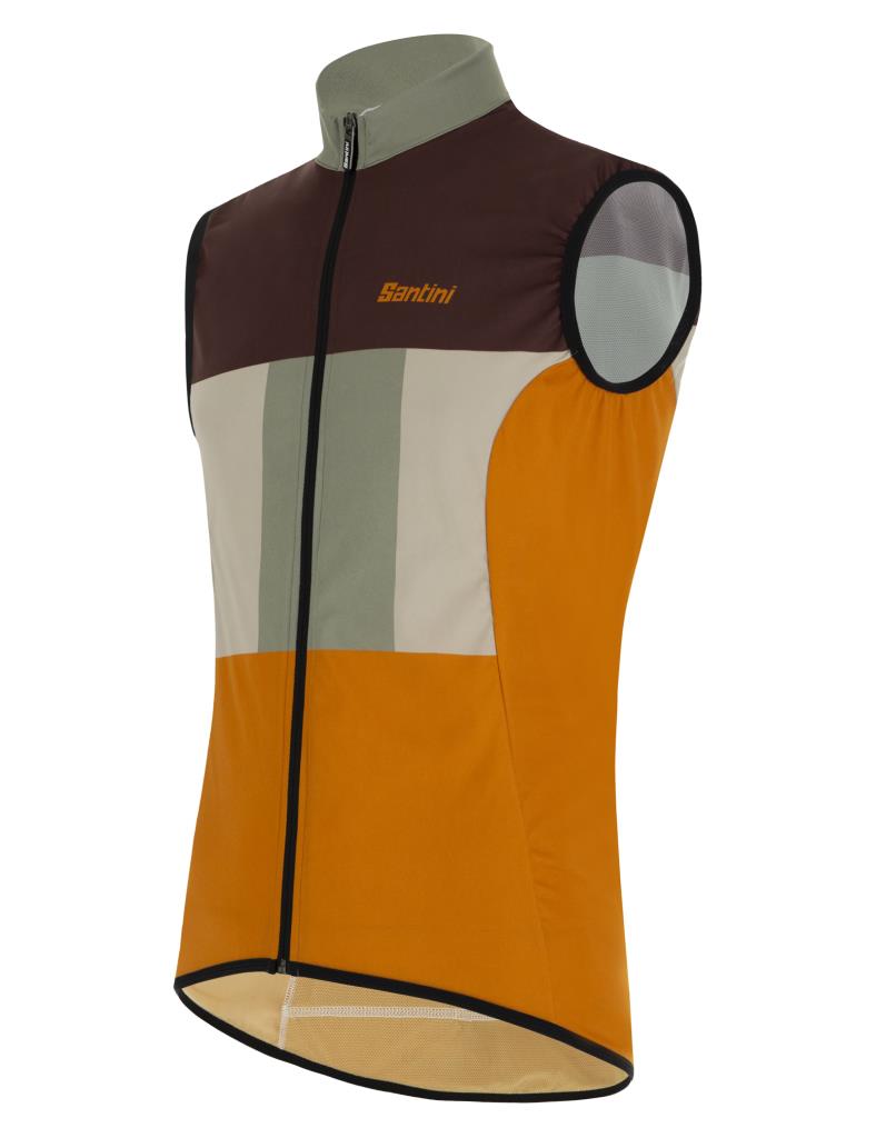Santini Nebula Terranova Men's Windbreaker Vest 0M54275TNOVA