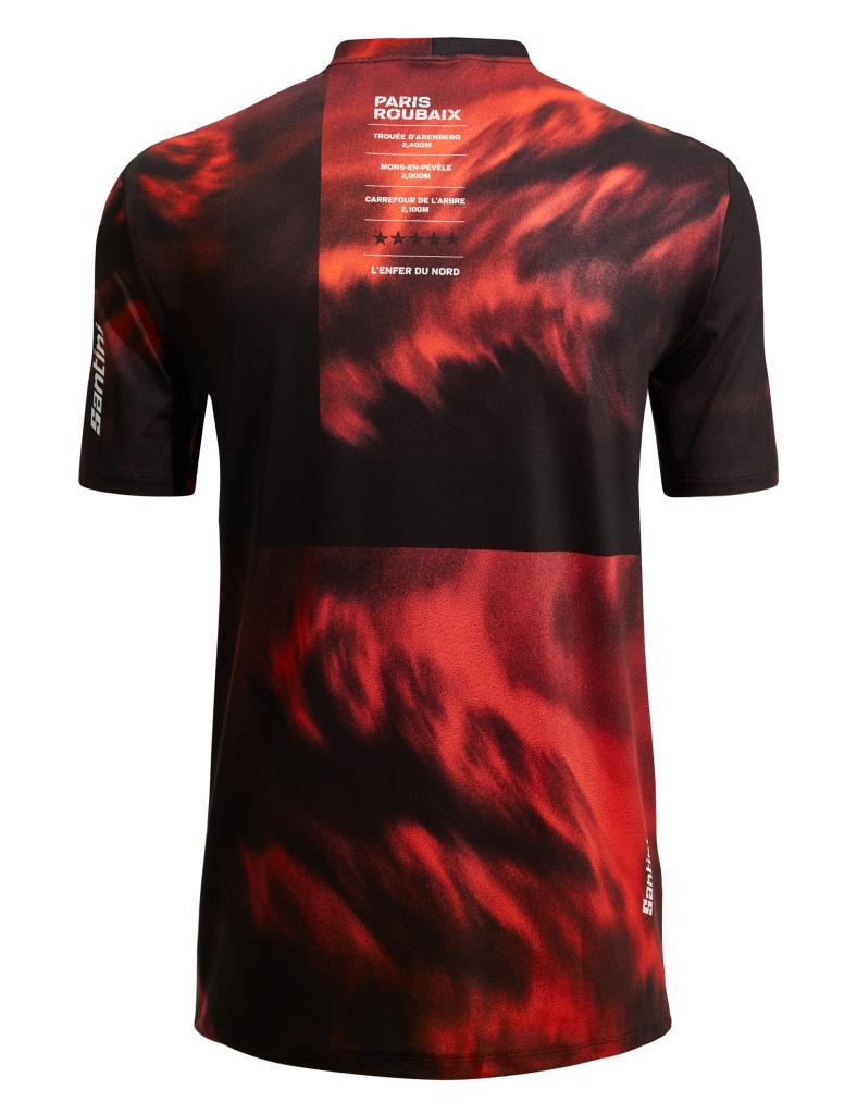 Santini PARIS ROUBAIX ENFER DU NORD Tech Tişört RE499GLL22PRENFR