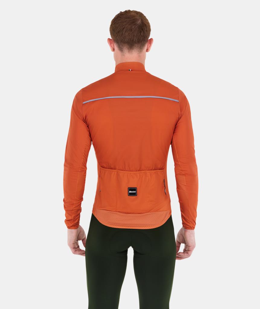 Santini Ready To Ride Unisex Windbreaker Jacket 5W33375CRTR