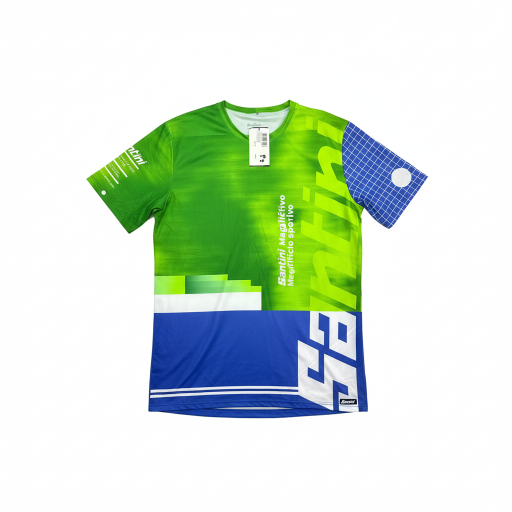 Santini Slam Plus Size Men's Tennis T-Shirt TN499GLLSLAM