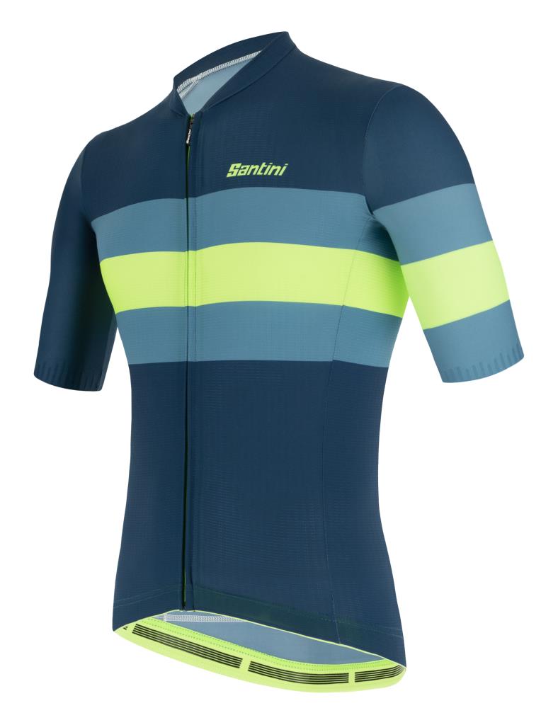Santini Sleek Bengal Aero Racing Cycling Jersey Men's 2S94475CESLKBENG