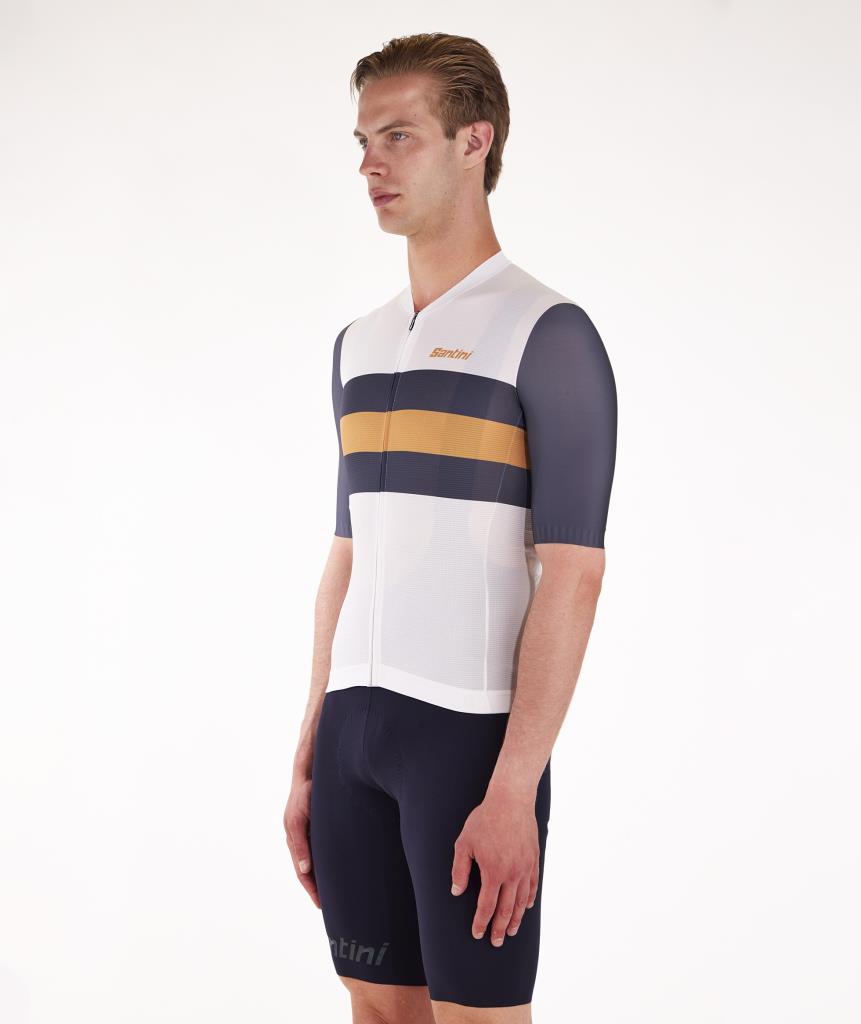 Santini Sleek Bengal Men's Cycling Jersey 4S94475CESLK4BEN