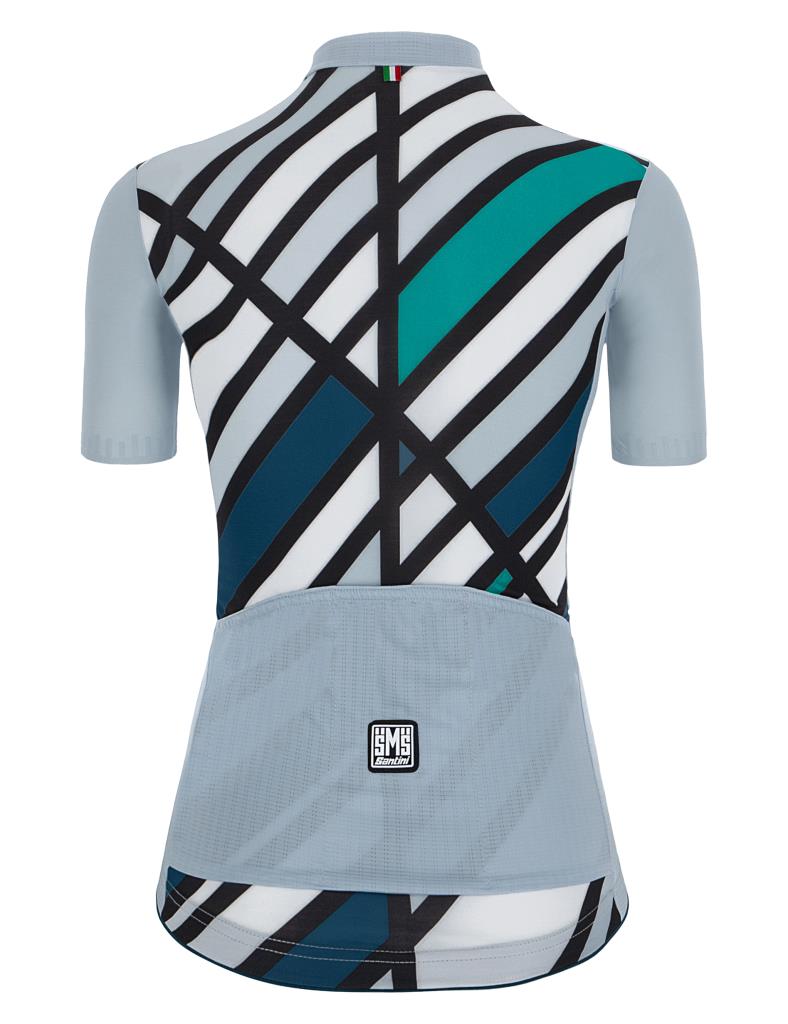 Santini Sleek Raggio Women's Cycling Jersey 1S940L75ESLKRAGG