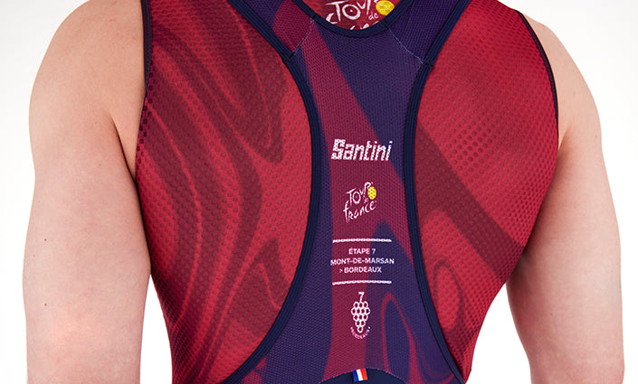 Мужские велотрусы Santini Tour De France Bordeaux Special Edition RE1075FBBDX3TDF