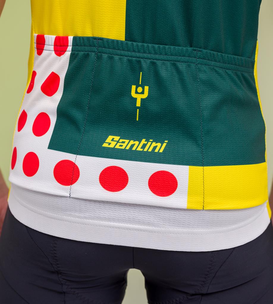 Santini Tour De France Iconic Series COMBO Men's Cycling Jersey MJ94075CCOMBO