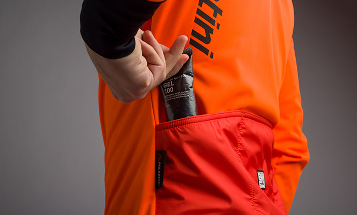 Santini VEGA ABSOLUTE Polartec Erkek Rüzgarlık Ceket 3W50775VEGAABST