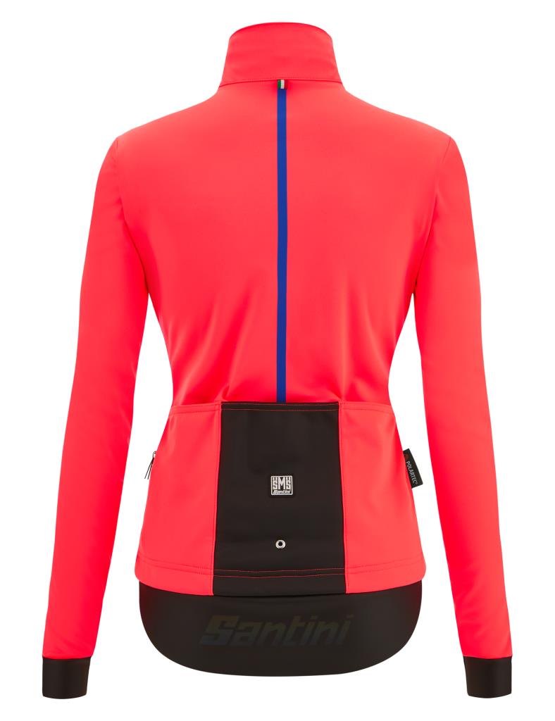 Santini VEGA MULTI With Hood Polartec Kadın Kışlık Bisiklet Ceketi 3W508L75VEGAMULT