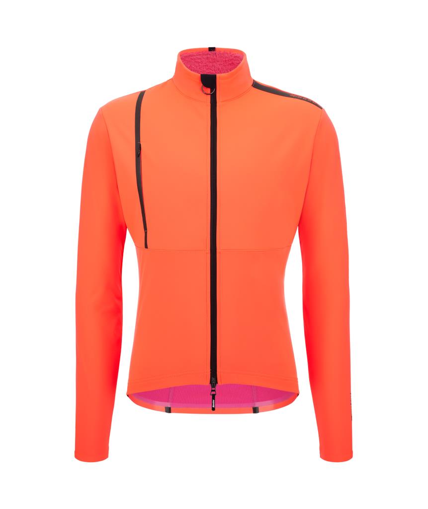 Santini VEGA+ Polartec Çok Büyük Beden Erkek Bisiklet Ceketi 5W50775VEGA