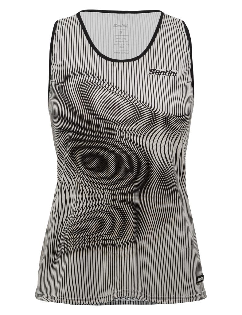 Santini VORTEX Kadın Büyük Beden Spor Üst 3S63GLLVRTX