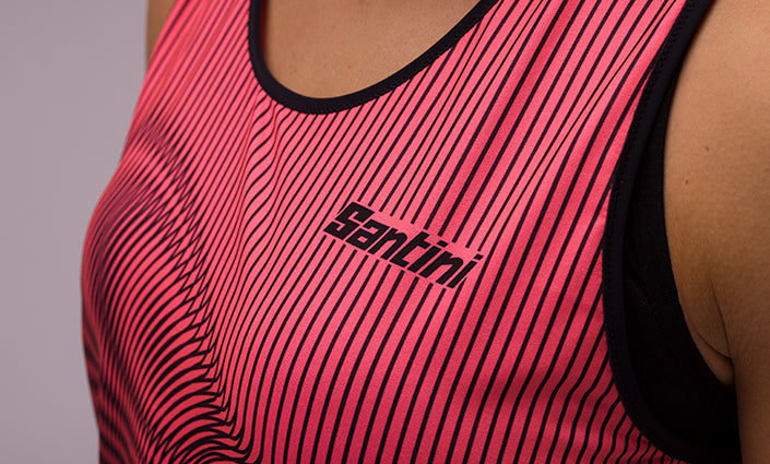 Santini VORTEX Kadın Büyük Beden Spor Üst 3S63GLLVRTX