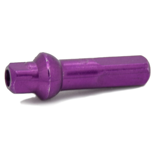 Sapim Polyax Alu Square Double Secure Lock Spoke Cap 16mm Purple