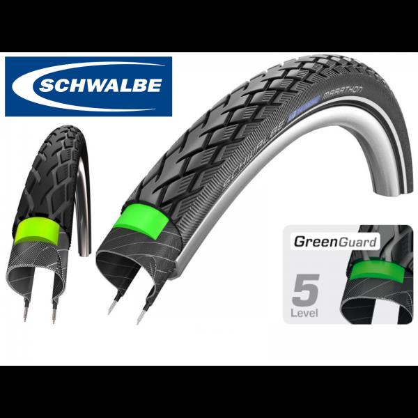 Schwalbe Marathon 26X1.75 Защищенная покрышка