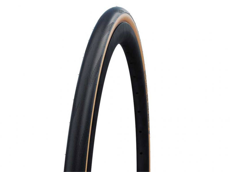 Schwalbe One Performance Raceguard 700x28 Road Bike Outer Tire Amber Sidewall