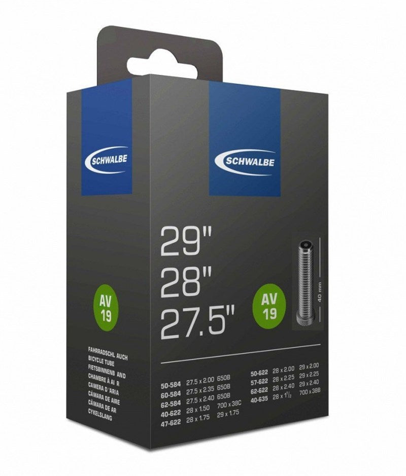 Schwalbe Auto Valve Inner Tube Av19 27.5/28/29