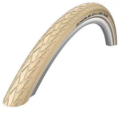 Schwalbe Road Cruiser Active Line K-Guard Zırhlı Dış Lastik Krem 26x1.75 Reflektörlü 11101267