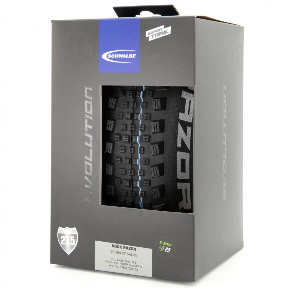 Schwalbe Rock Razor Evo Super Trail 27.5x2.35 TLE Tubeless Easy Tire 10600534.03