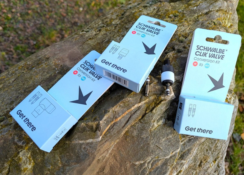 Schwalbe SCV Clik Valve Conversion Kit Yeni Sistem Dönüştürücü Sibop ve Pompa Ucu Seti SV-SCV