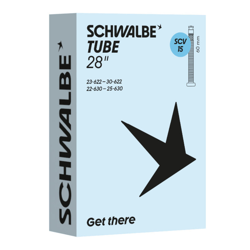 Schwalbe SCV15 Clik Valve Yeni Sistem Siboplu Yol Bisikleti İç Lastik 700x23-30C 60mm 10465134