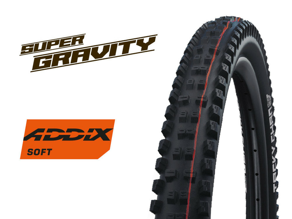Велосипедная покрышка Schwalbe Tacky Chan Super Gravity TLE 27,5x2,40