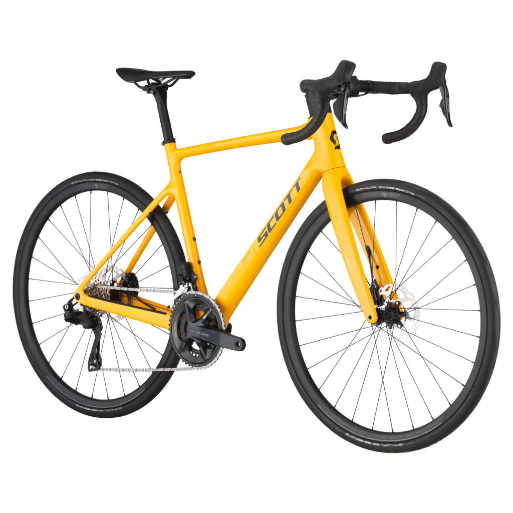Scott Addict 40 Bahama Yellow Karbon Yol Bisikleti 2025