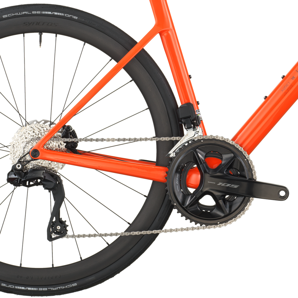 Scott Addict RC 30 Karbon Yol Bisikleti Flame Orange 2026