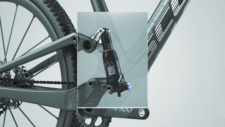 Scott Spark 970 2022 Model Aluminum Mountain Bike Double Suspension