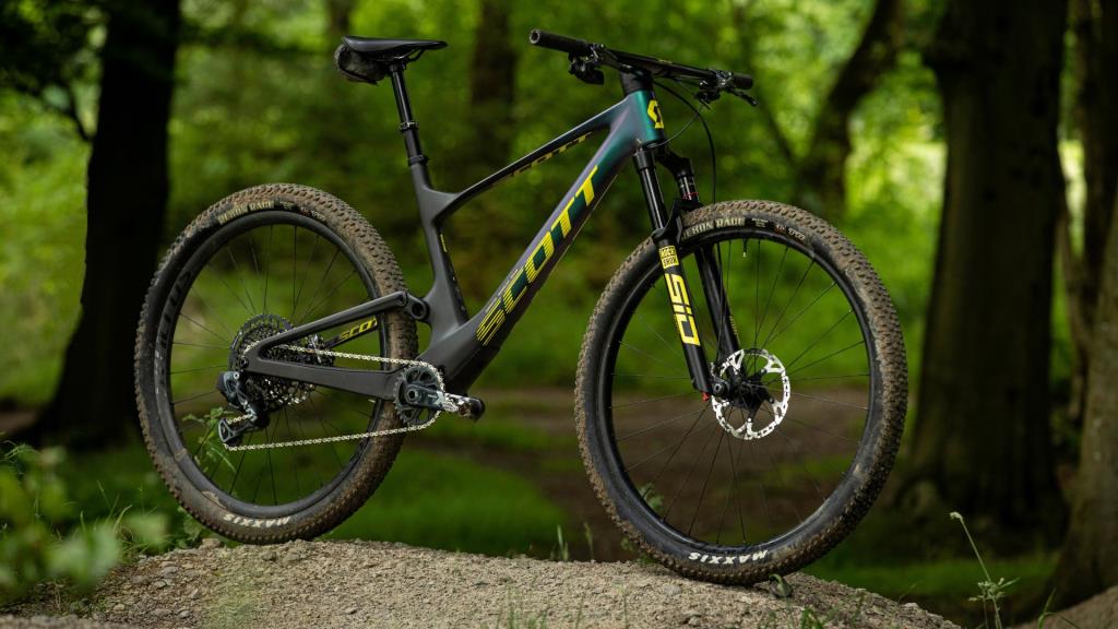 Горный велосипед Scott Spark RC World Cup TR с двойной подвеской, средний 420870008