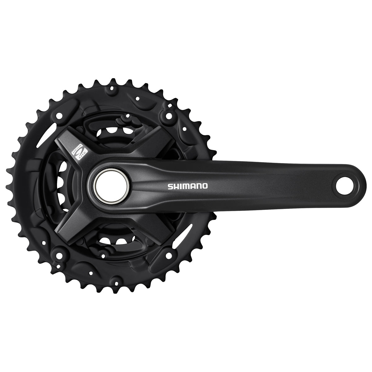 Shimano 9-скоростная система шатунов FC-MT210-3 40/30/22T 175 мм без CG