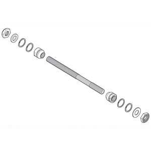 Комплект вала задней ступицы Shimano FH-M475 146 мм Y3B598030
