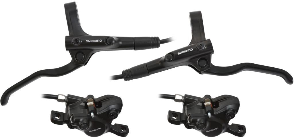 Shimano BL-MT200 Комплект гидравлических дисковых тормозов передний и задний без коробки 85-150 см