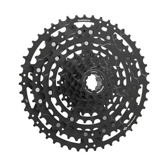 Велосипедная накладка Shimano Cues CS-LG300-10, совместимая с шестернями, 11–48 зуб. ECSLG30010148