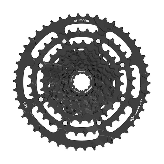 Shimano Cues CS-LG300-9 11-46T 9-Pack Cassette Ruble