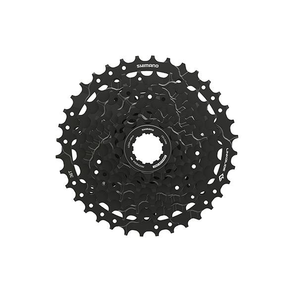 Shimano Cues CS-LG300-9 Gear Compatible Bicycle Rubber 11-36T ECSLG3009136