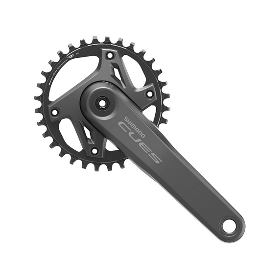 Shimano Cues FC-U6000-1 32 зуб. Шатуны 175 мм 9-10-11, совместимые с шестернями EFCU60001EXA2