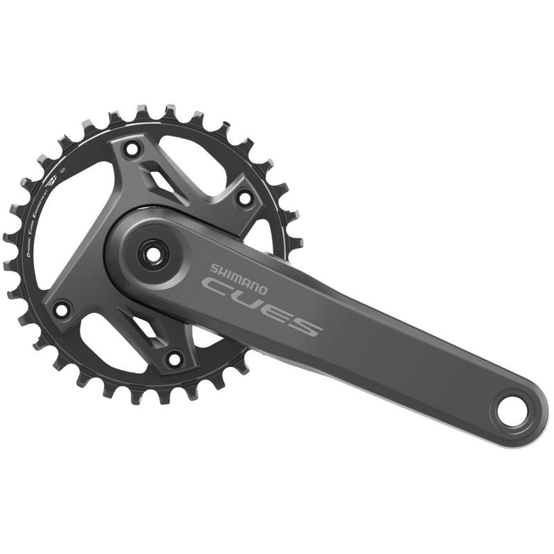 Шатуны Shimano Cues FC-U6000-1, 32 зуба, 170 мм, совместимые с шестернями 9/10/11, EFCU60001CXA2
