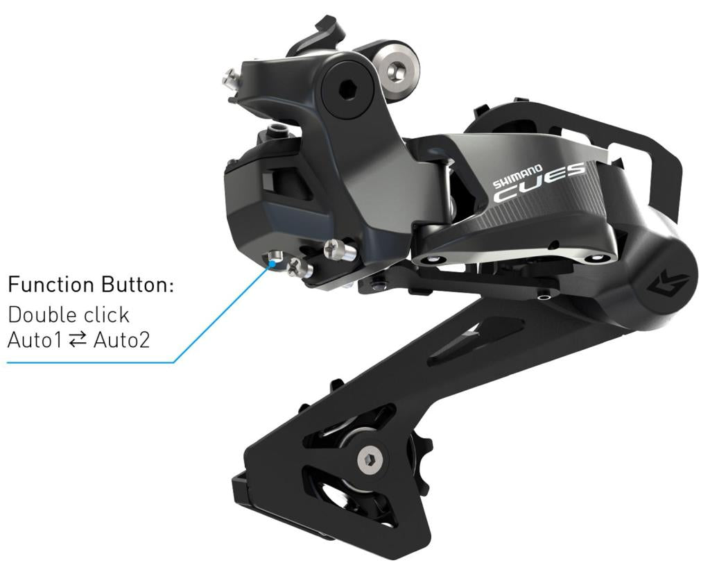 Shimano Cues RD-U6050 Arka Aktarıcı 10 Vites Uyumlu Di2 IRDU6050GS