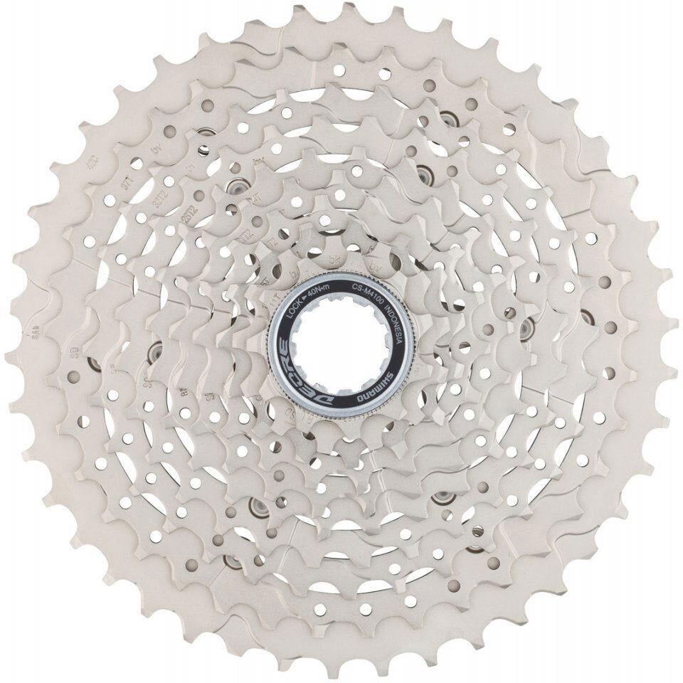 Shimano Deore 10 Gear 11-42T CS-M4100 Bike Ruble
