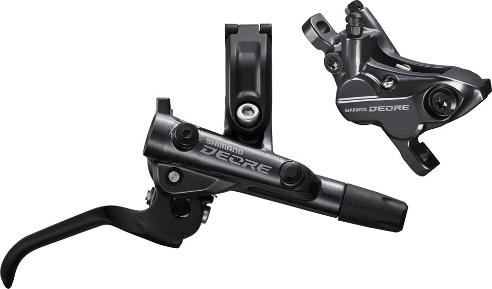 Shimano Deore 4 Piston Sağ Hidrolik Disk Fren Seti Arka BL-M6100 / BR-M6120 EM61201JRRXRA170