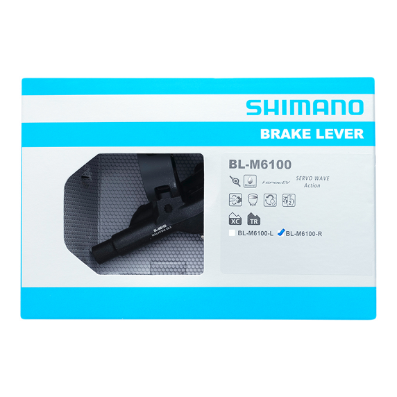 Shimano Deore BR-M6100 Правый рычаг гидравлического тормоза I-Spec-EV EBLM6100RL