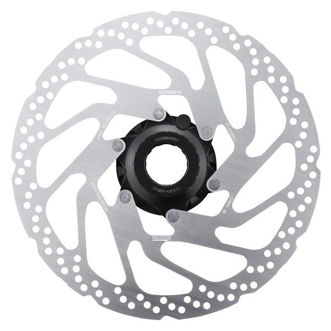 Ротор дискового тормоза Shimano 180 мм с центральным замком RT-EM300